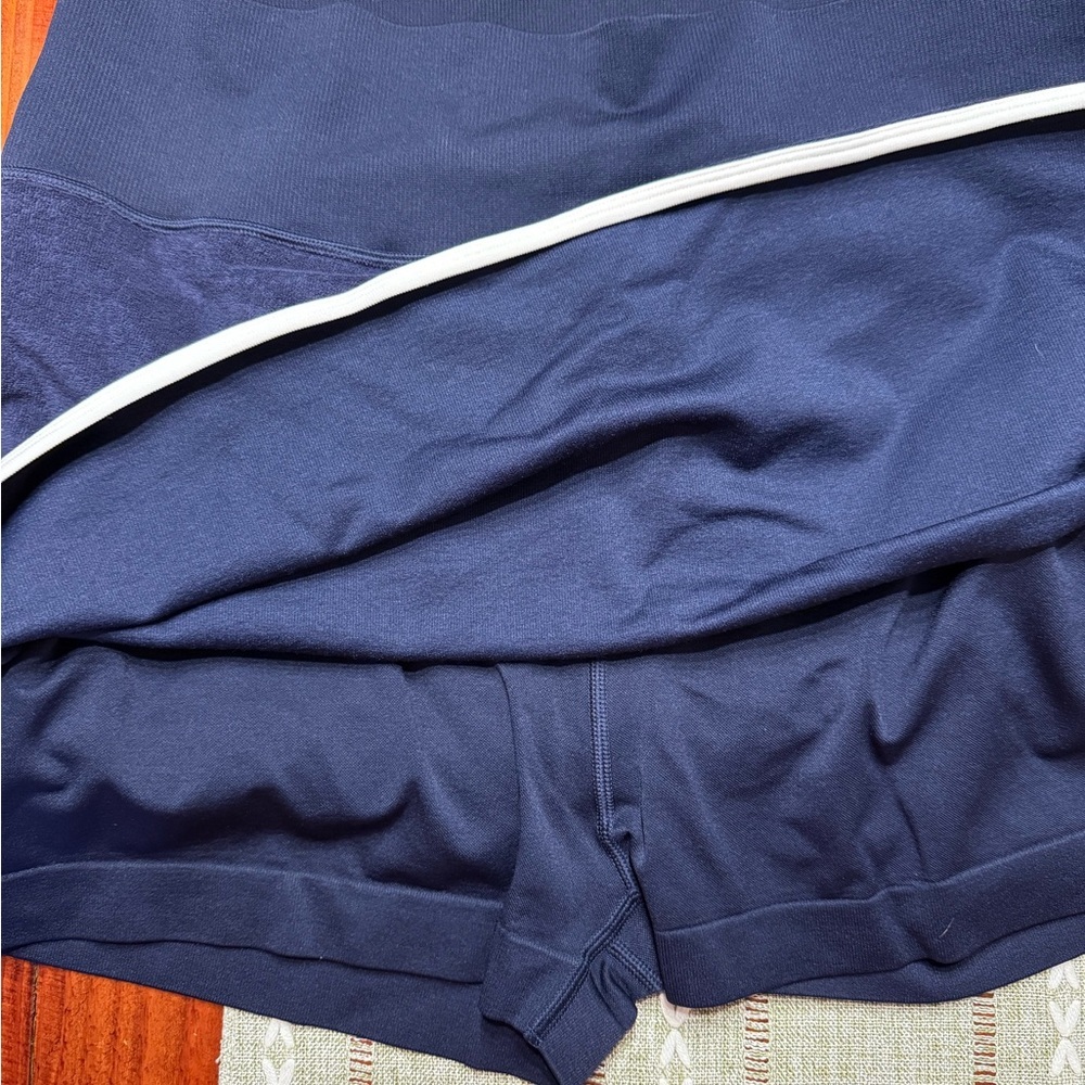 Offline by Aerie Purple Terry Cloth Skort with White Trim - Size XXL - Picture 5 of 5